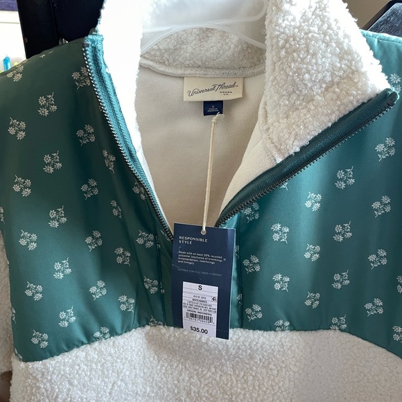 Universal thread colorblock 3/4 zip Sherpa - Picture 3 of 6